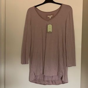 NWT Anthropologie 3/4 sleeve top